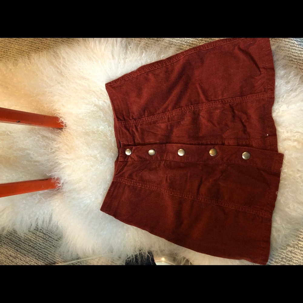 Corduroy Skirt
